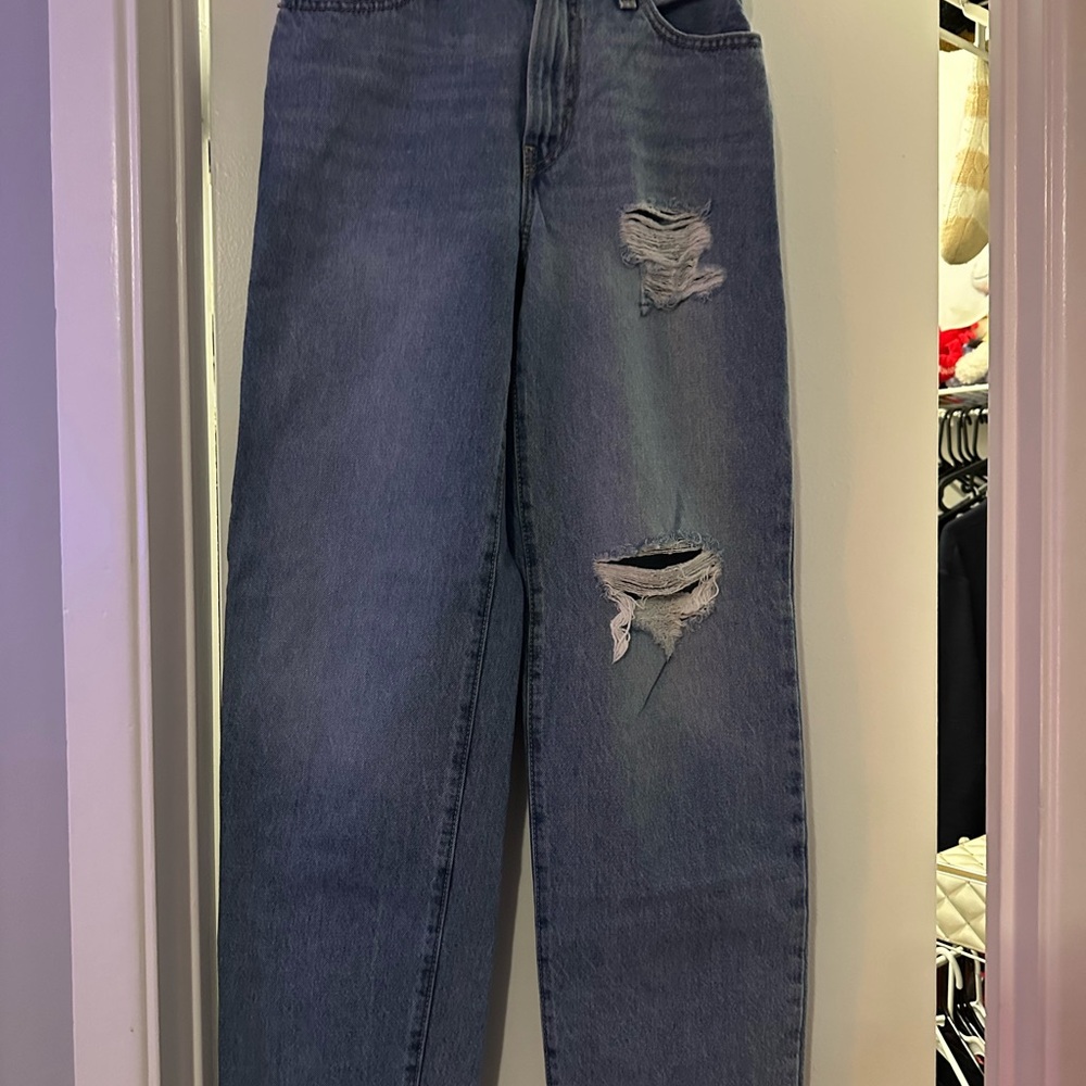 Levi's Blue Boyfriend Jeans